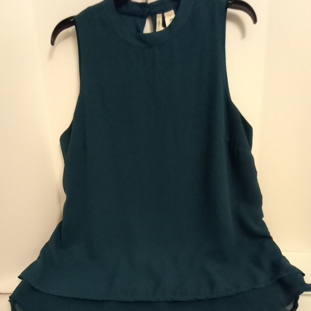 NWT Women's Teal Blouse (XL)